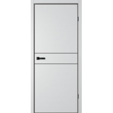 Дверь межкомнатная Сибирь Профиль Нео N03 Серый эмалит, глухое полотно, кромка